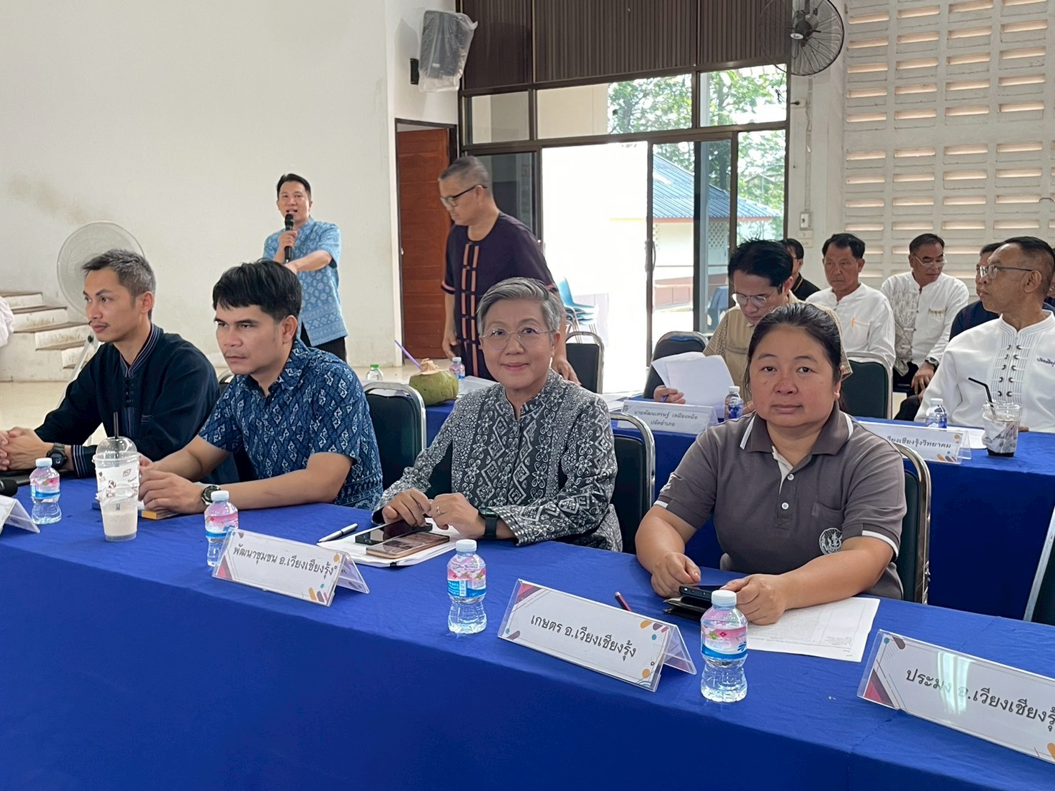 พช.เวียงเชียงรุ้ง ร่วมการประชุมกำนัน ผู้ใหญ่บ้าน ประจำเดือนพฤษภาคม 2569