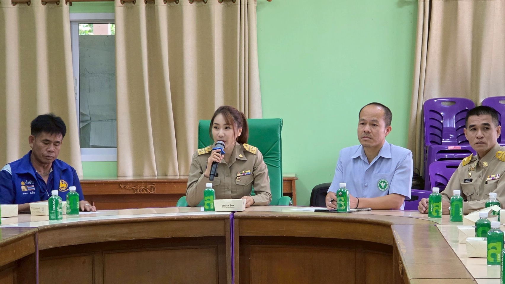 พช.เวียงเชียงรุ้ง ร่วมการประชุมเตรียมความพร้อมการจัดกิจกรรมหน่วยแพทย์เคลื่อนที่ อาสาสมเด็จพระศรีนครินทราบรมราชชนนี (พอ.สว) ครั้งที่ 13/2569 อำเภอเวียงเชียงรุ้ง จังหวัดเชียงราย  